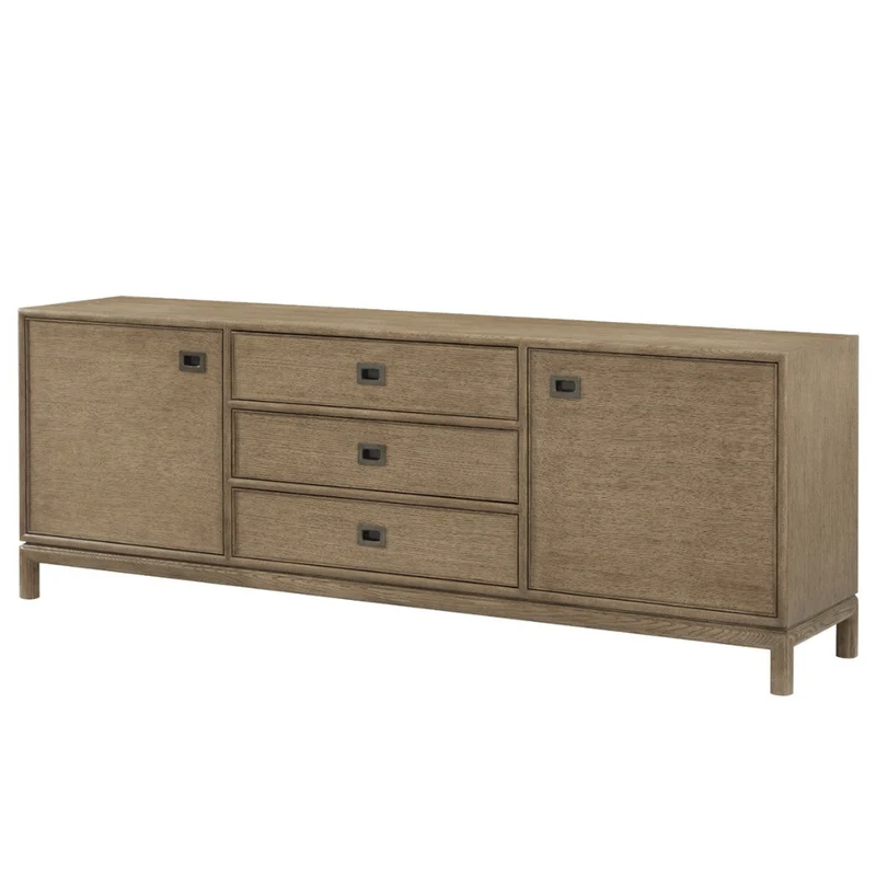 Montauk Media Cabinet in Dark
