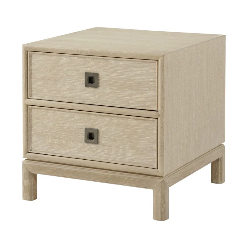 Montauk 2-Drawer Side Table Light
