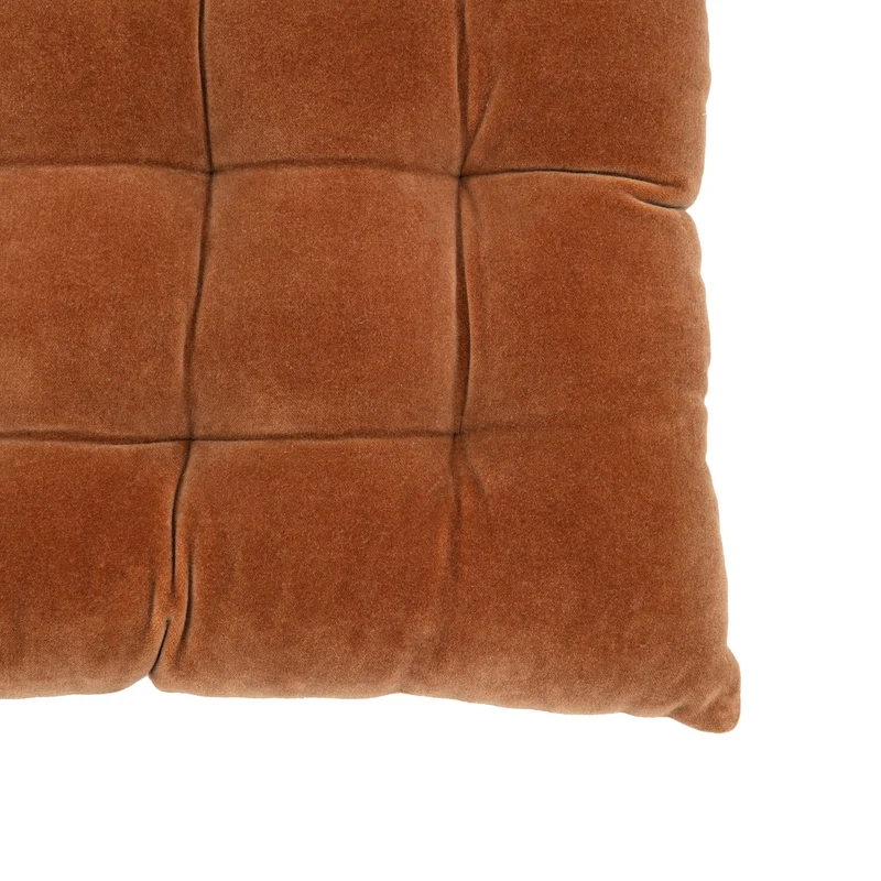 Cotton Velvet Seatpad Tan | OUTLET