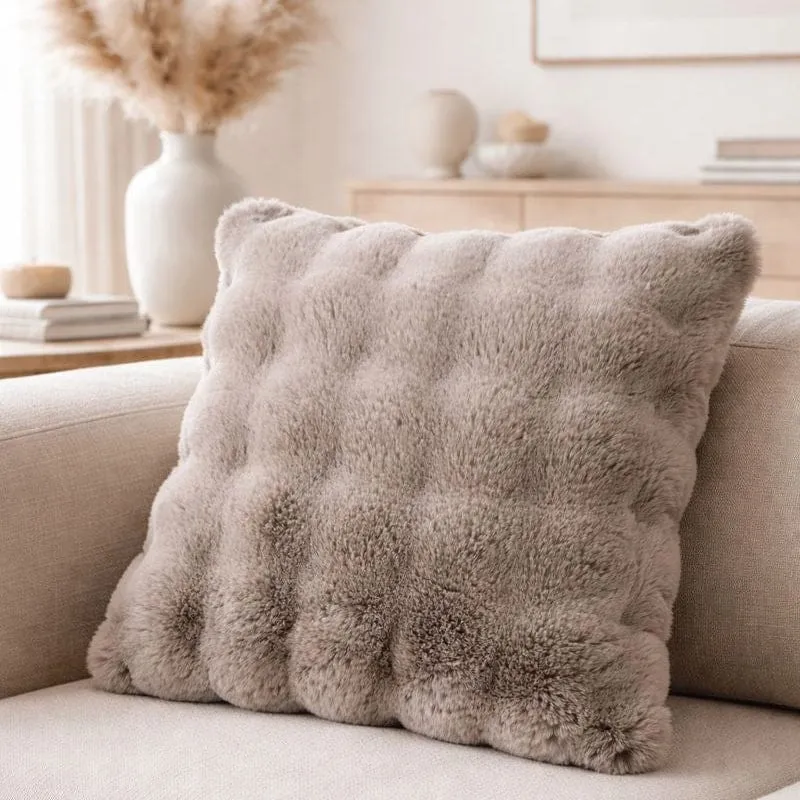 Malini Raffles Taupe Cushion | OUTLET