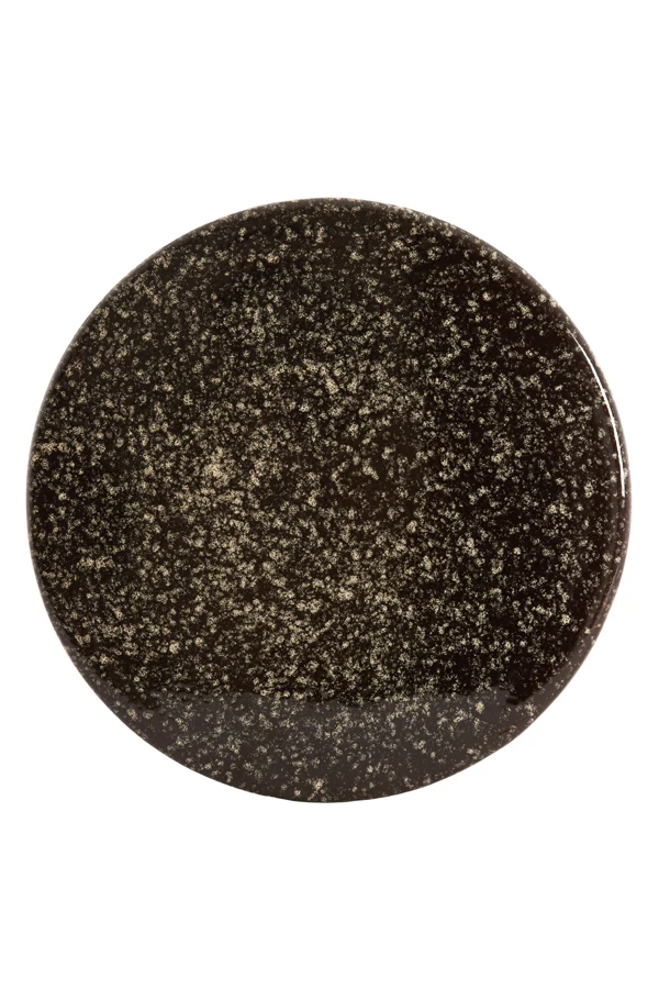 Side table 33,5x45 cm KOTOR ceramics dark brown