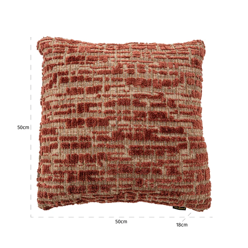 Cushion Elin terra 50x50 | OUTLET
