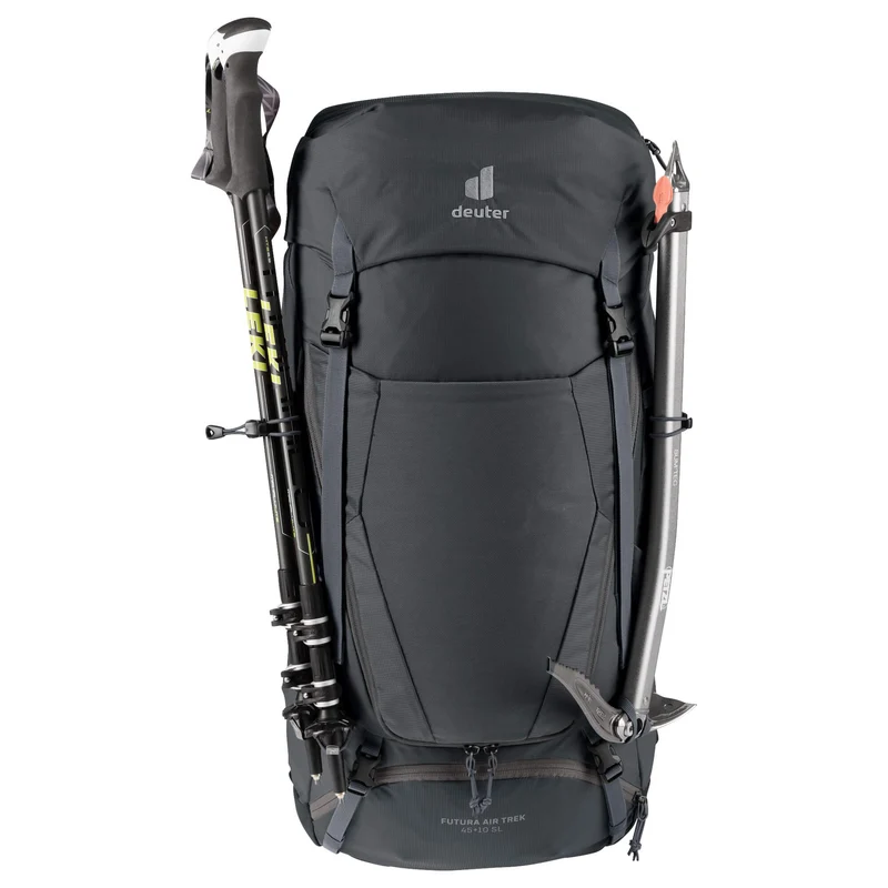 Deuter Futura Air Trek 45 + 10 SL - Mochila de trekking para mujer 72 cm (black-graphite)