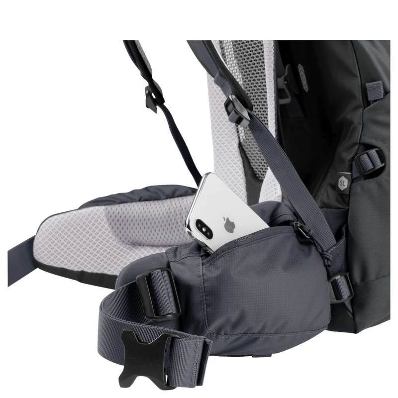 Deuter Futura Air Trek 45 + 10 SL - Mochila de trekking para mujer 72 cm (black-graphite)