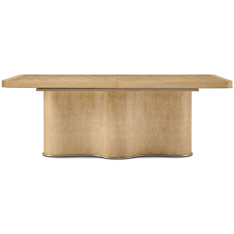 Origins Rectangular Extending Dining Table in Sesame 208-300cm