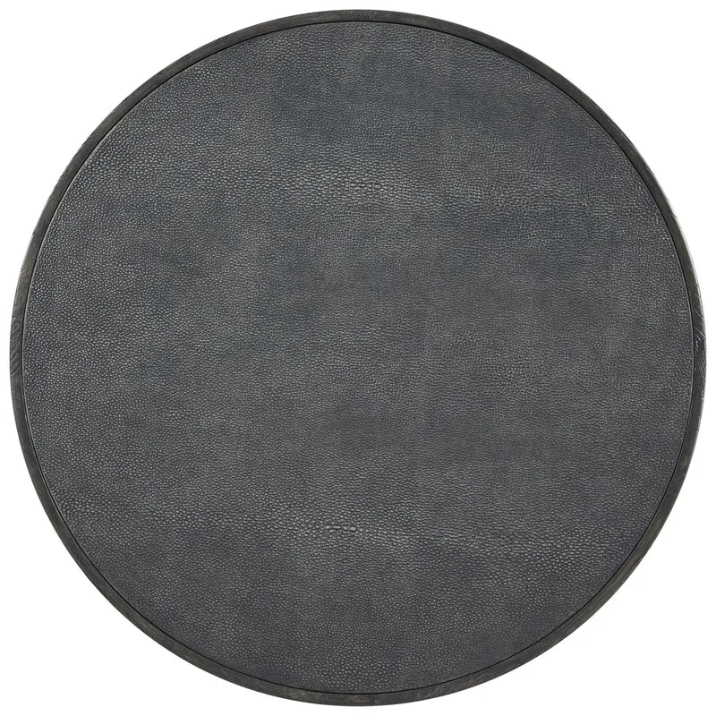 Maxwell Round Side Table Dark