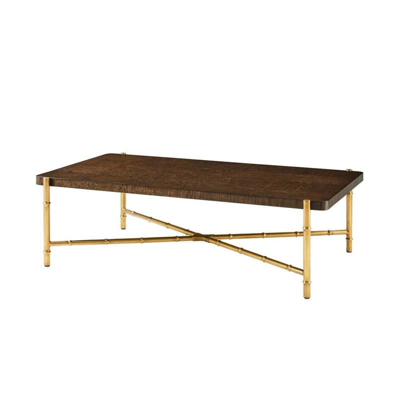 Kesden Coffee Table Ash Burl Veneer