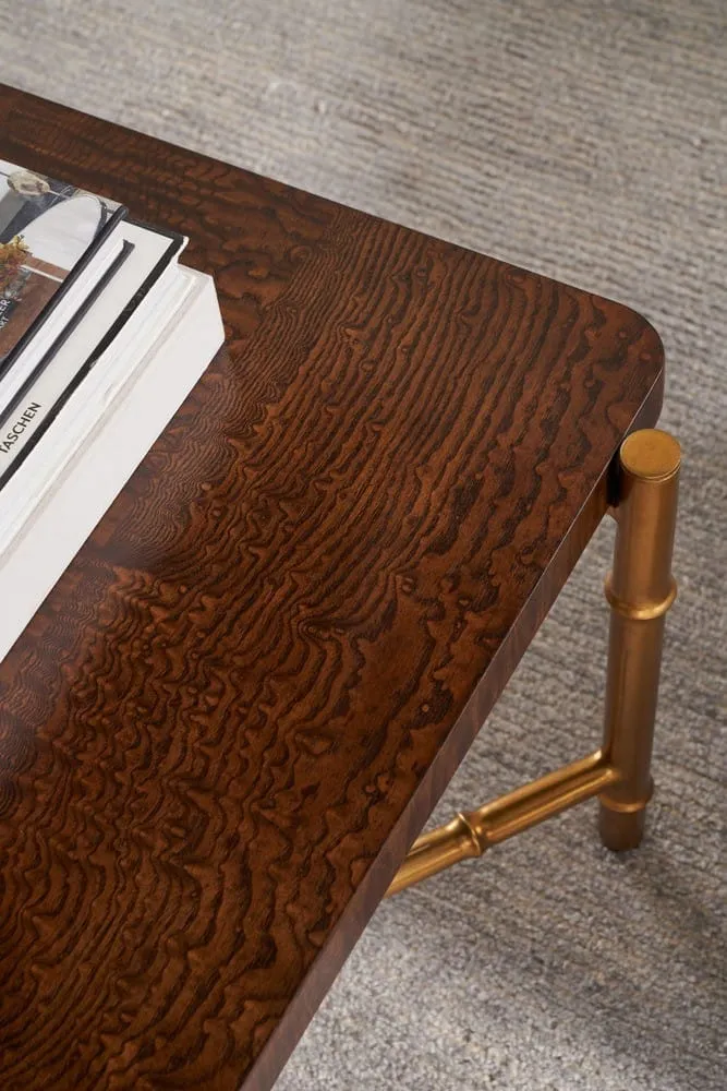 Kesden Coffee Table Ash Burl Veneer