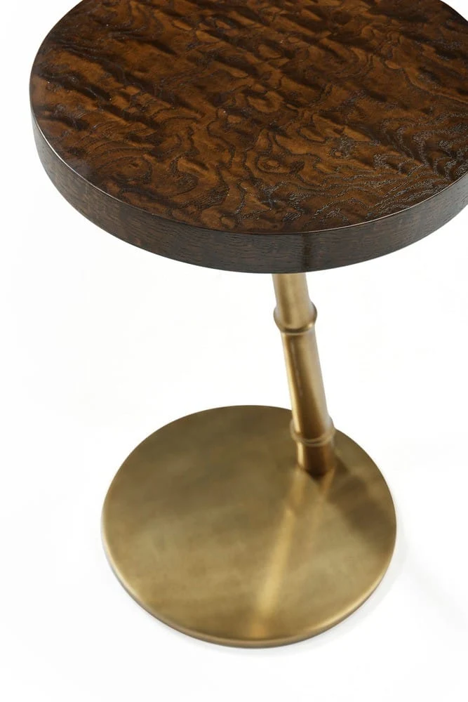 Kesden Accent Table Ash Burl Veneer