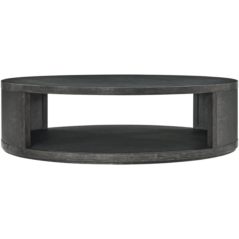 Maxwell Round Coffee Table Large Dark