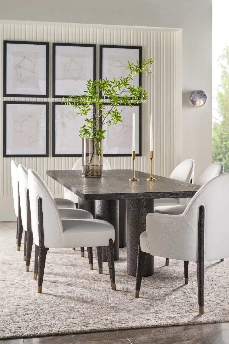Maxwell Rectangular Dining Table Dark