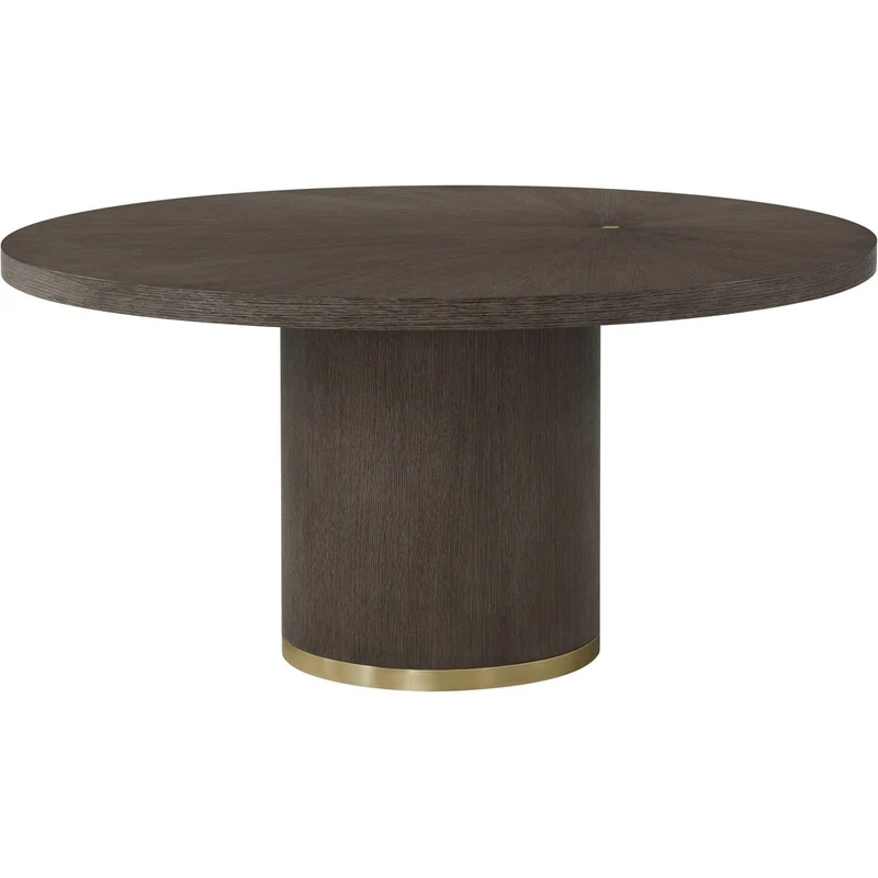 Judith Leiber Round Sunburst Dining Table Dark