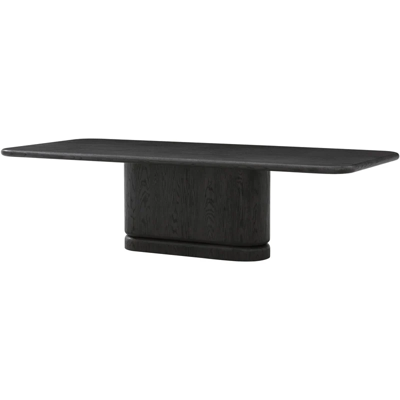 Luna Rectangle Dining Table Dark