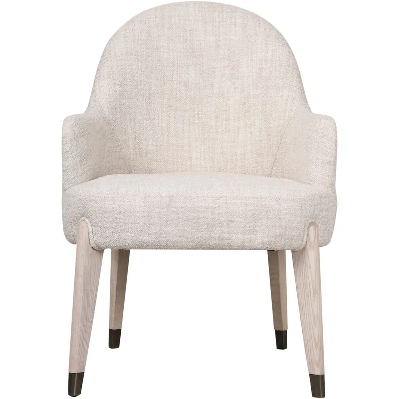 Luna Dining Arm Chair II in Light