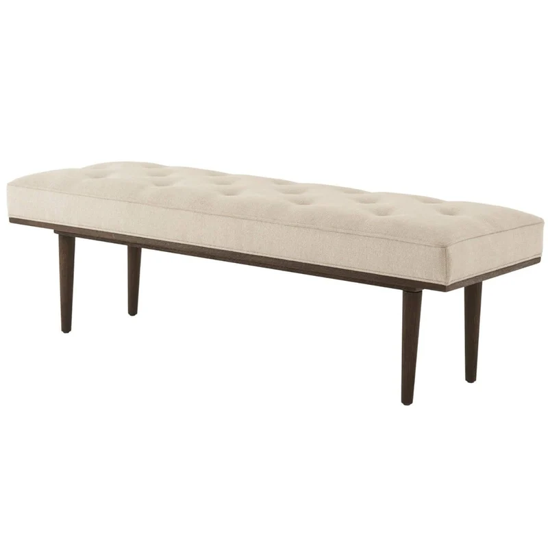 Lang Bench in Kendal Linen