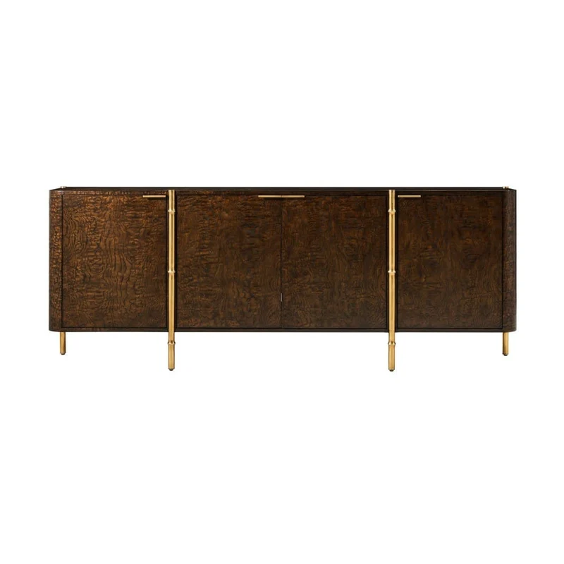 Kesden Sideboard with Brass Accent