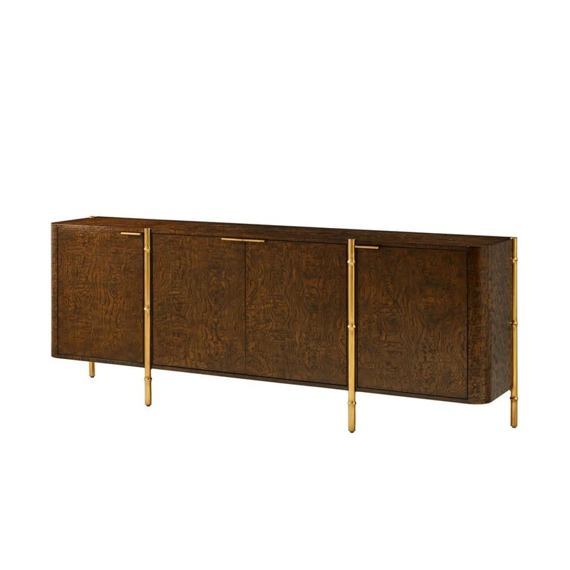 Kesden Sideboard with Brass Accent