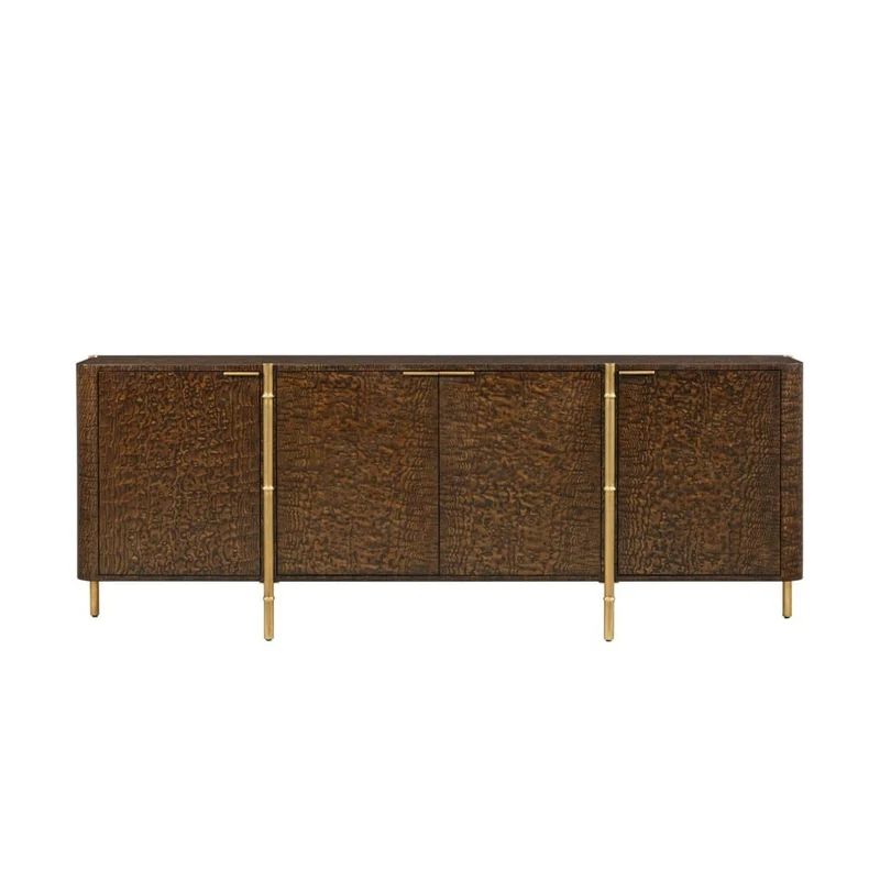 Kesden Sideboard with Brass Accent