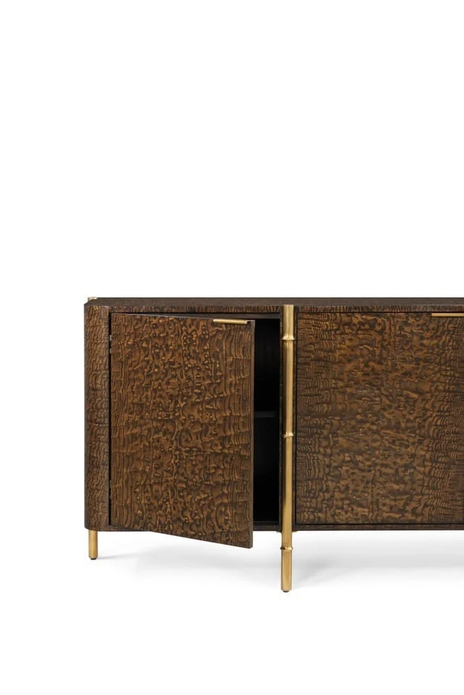 Kesden Sideboard with Brass Accent
