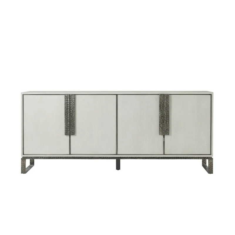 Essence Media Cabinet in Smooth Grey