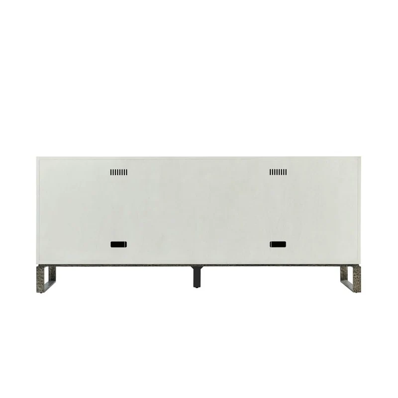 Essence Media Cabinet in Smooth Grey