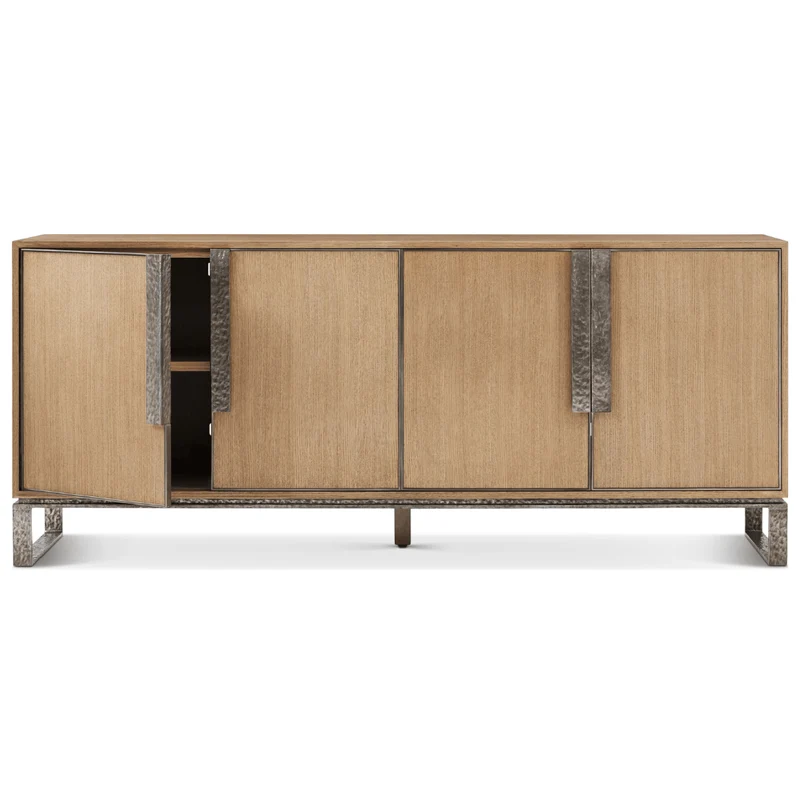 Essence Media Cabinet in Blonde