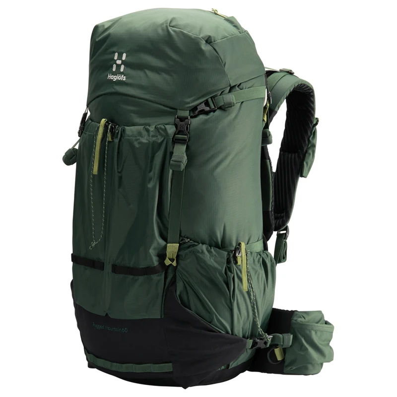 Haglöfs Rugged Mountain 60 - Mochila de trekking 75 cm (fjell green/true black)