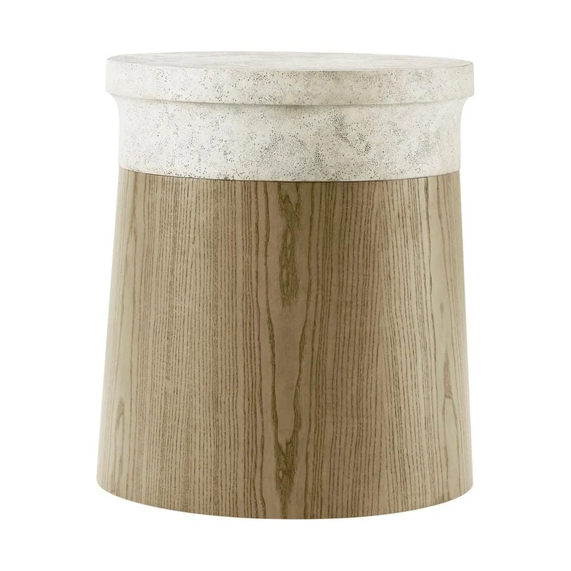 Catalina Side Table III in Dune Finish