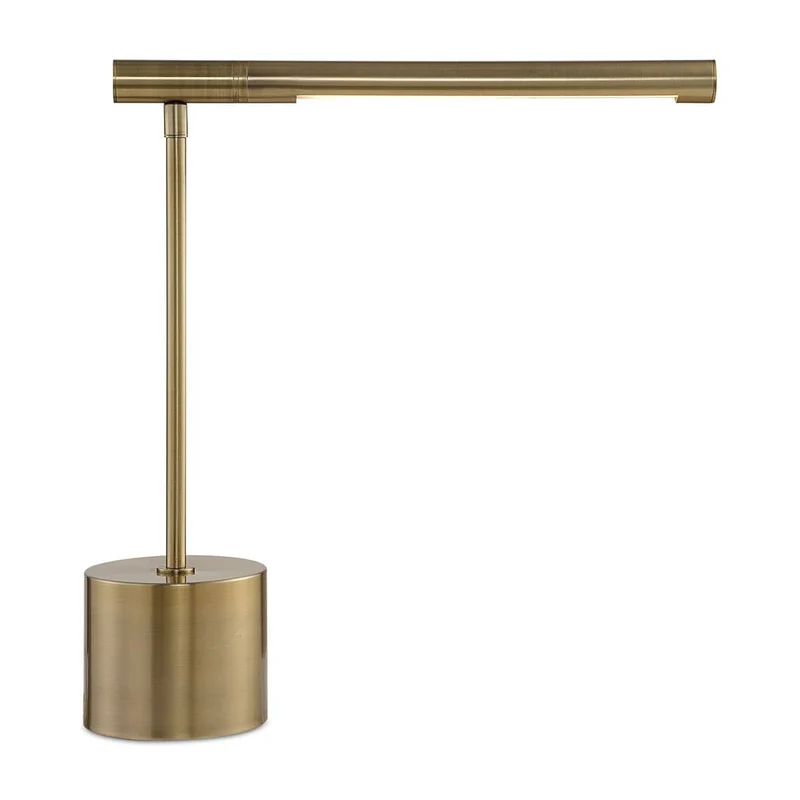 Zara Desk Lamp in Brass