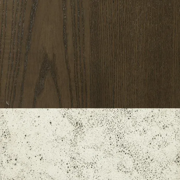 Catalina Round Coffee Table in Earth Finish