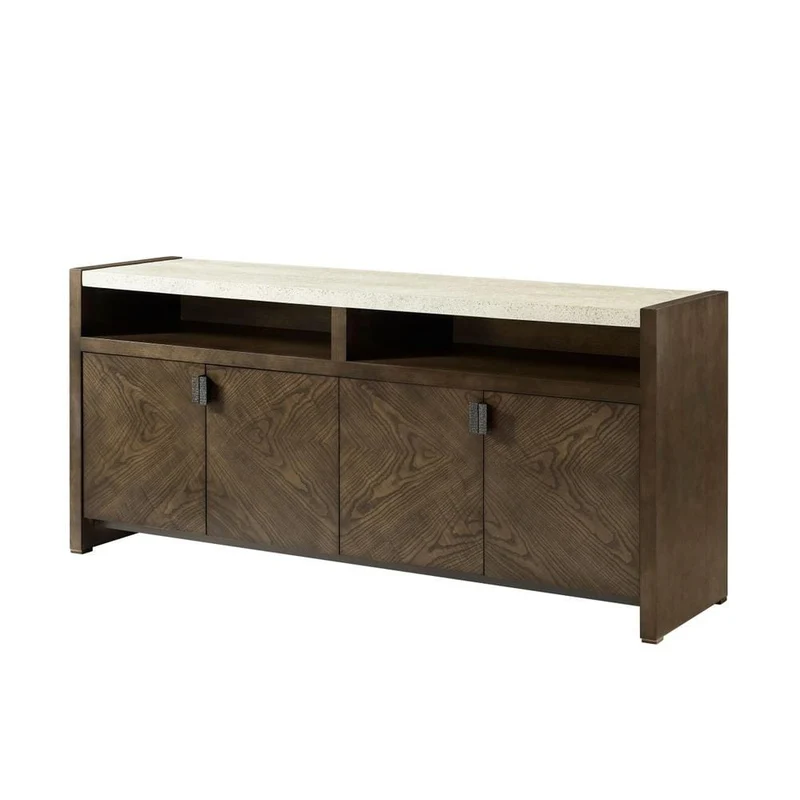 Catalina Media Cabinet in Earth