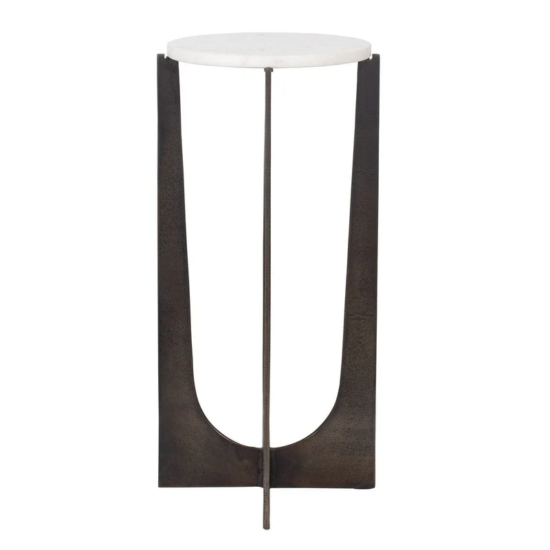 Rhys Marble Accent Table