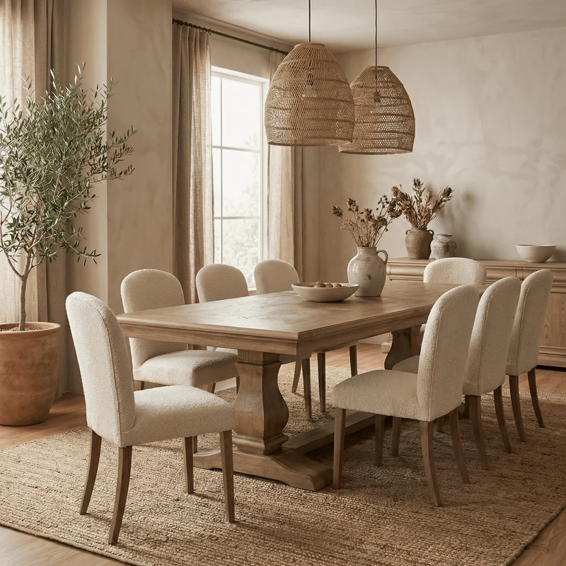Overbury Dining Chair in Natural