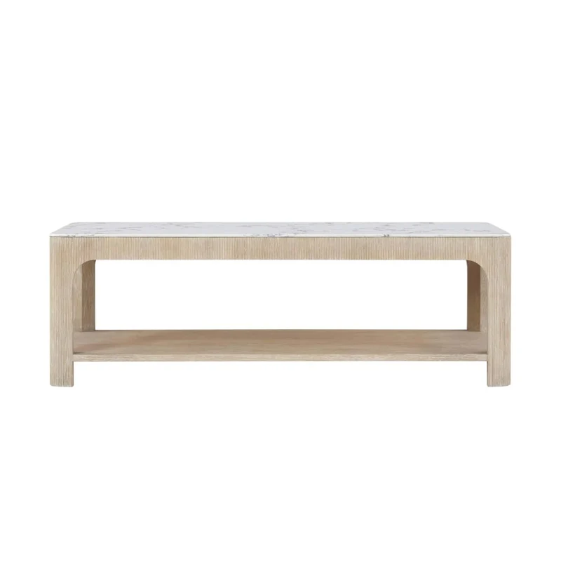 Horizon Rectangular Quartz Coffee Table