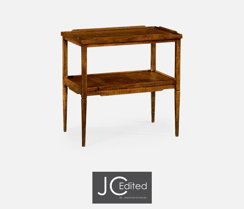 Side Table Rustic in Country Walnut