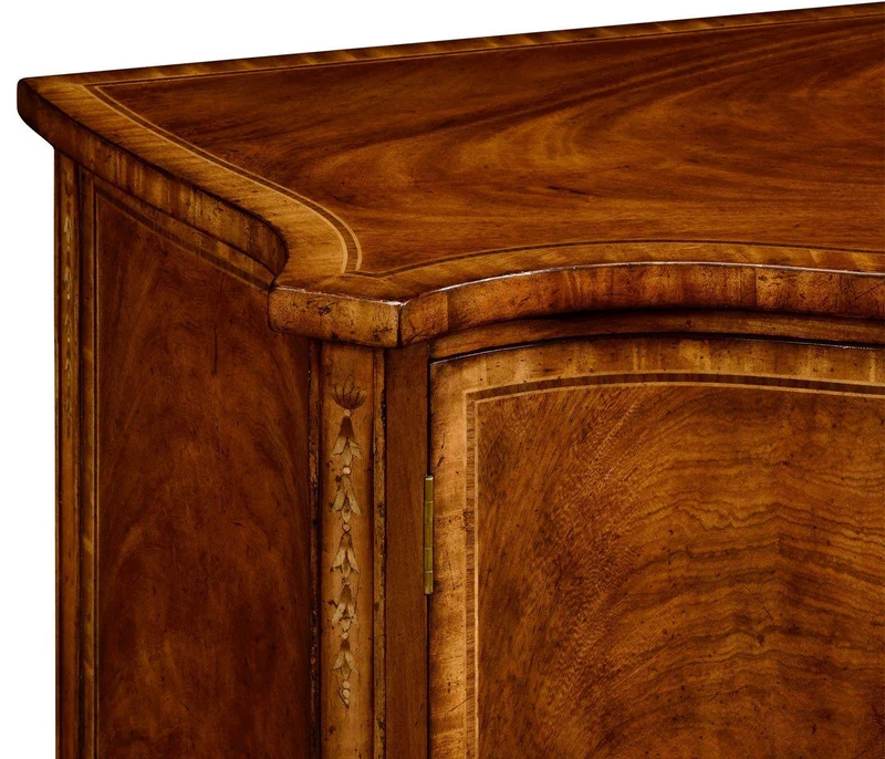 Sideboard Monarch with Curved Doors