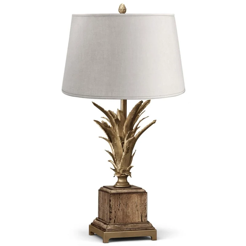 Palm Court Palm Leaf Table Lamp