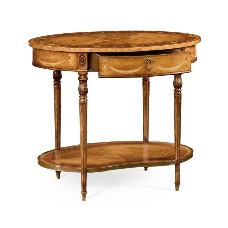 Oval Side Table Sheraton