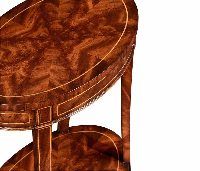 Oval Lamp Table Georgian - Mahogany