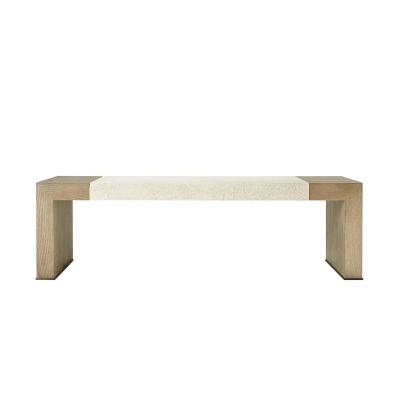 Catalina Coffee Table II in Dune Finish