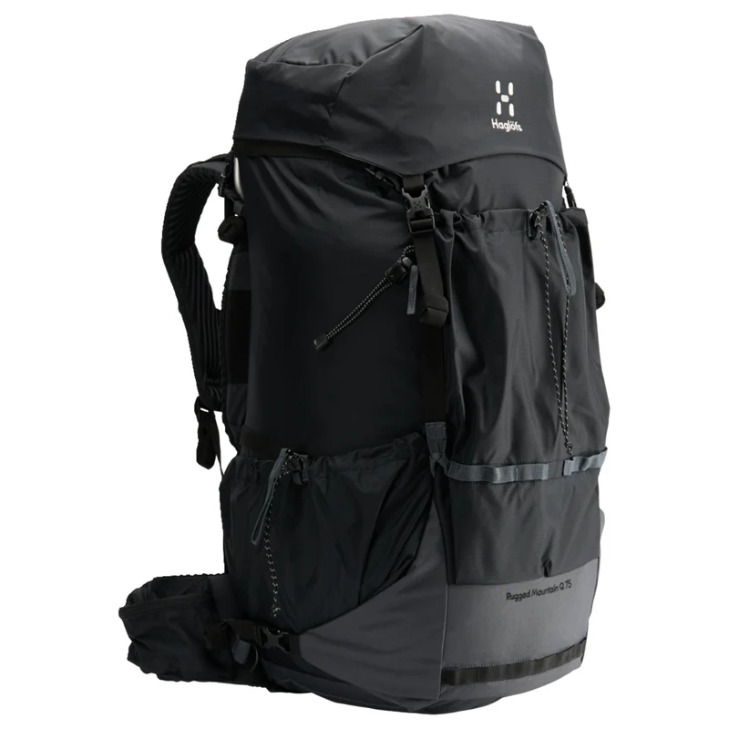 Haglöfs Rugged Mountain Q 75 - Mochila de trekking 81 cm (true black/magnetite)
