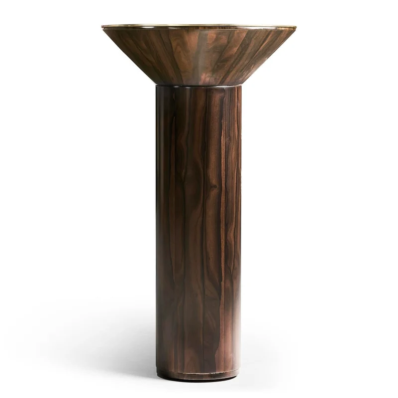 Verdure Console Table in Jade Green