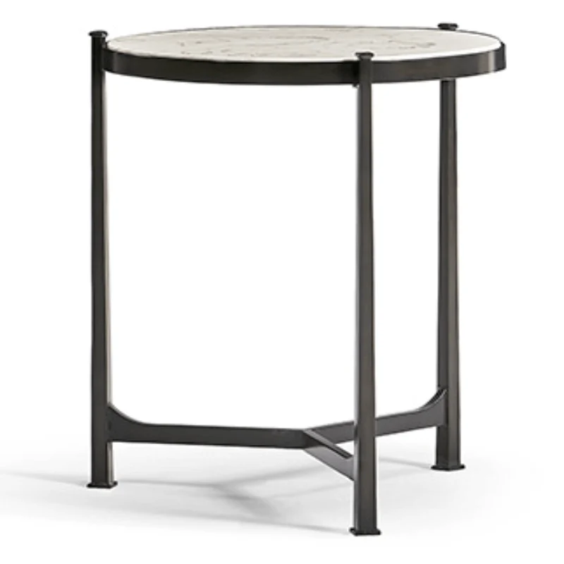 Scalia Lamp Table in Bronze - Medium