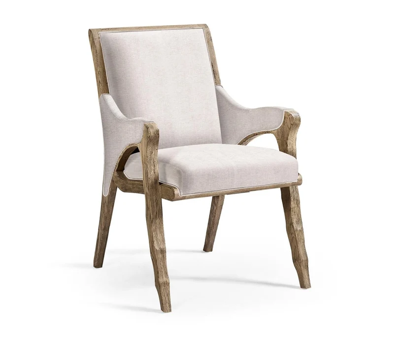 Echo Canyon Fabric Arm Dining Chair