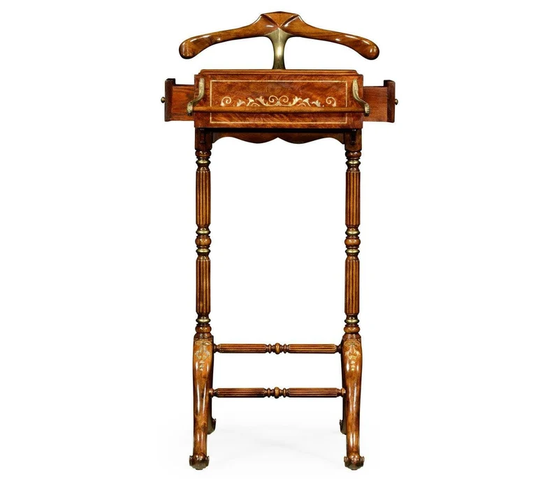 Valet Stand Victorian Mother of Pearl