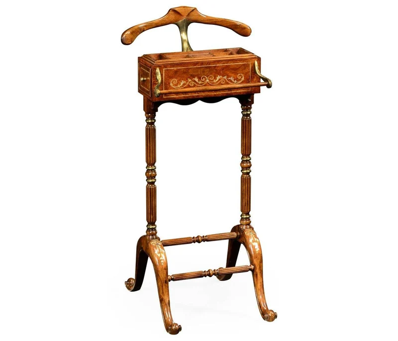 Valet Stand Victorian Mother of Pearl