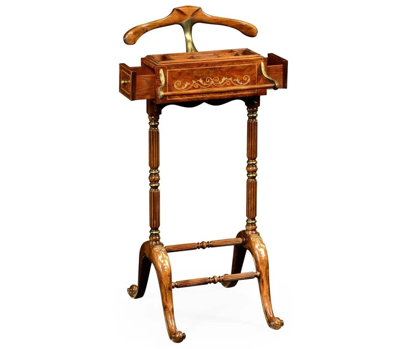 Valet Stand Victorian Mother of Pearl