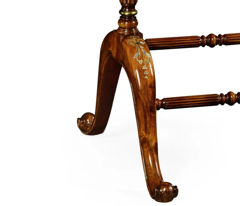 Valet Stand Victorian Mother of Pearl