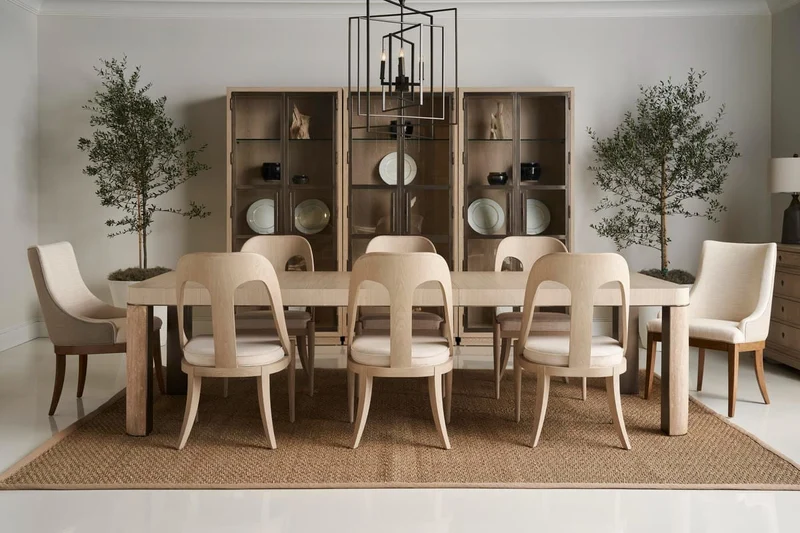 Upwelling Stone Leg Extending Dining Table 244-295cm