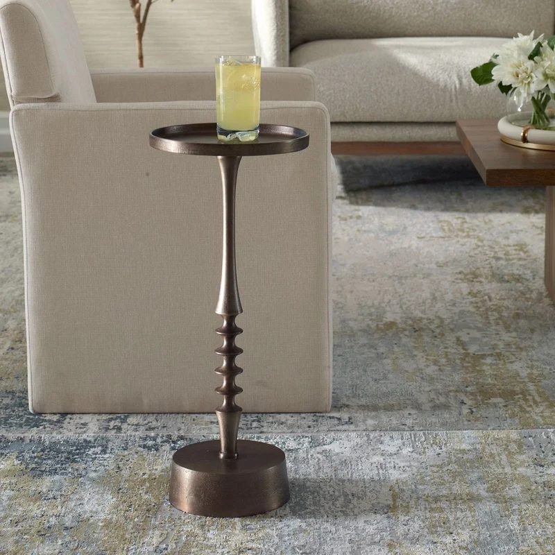 Klint Antique Bronze Side Table